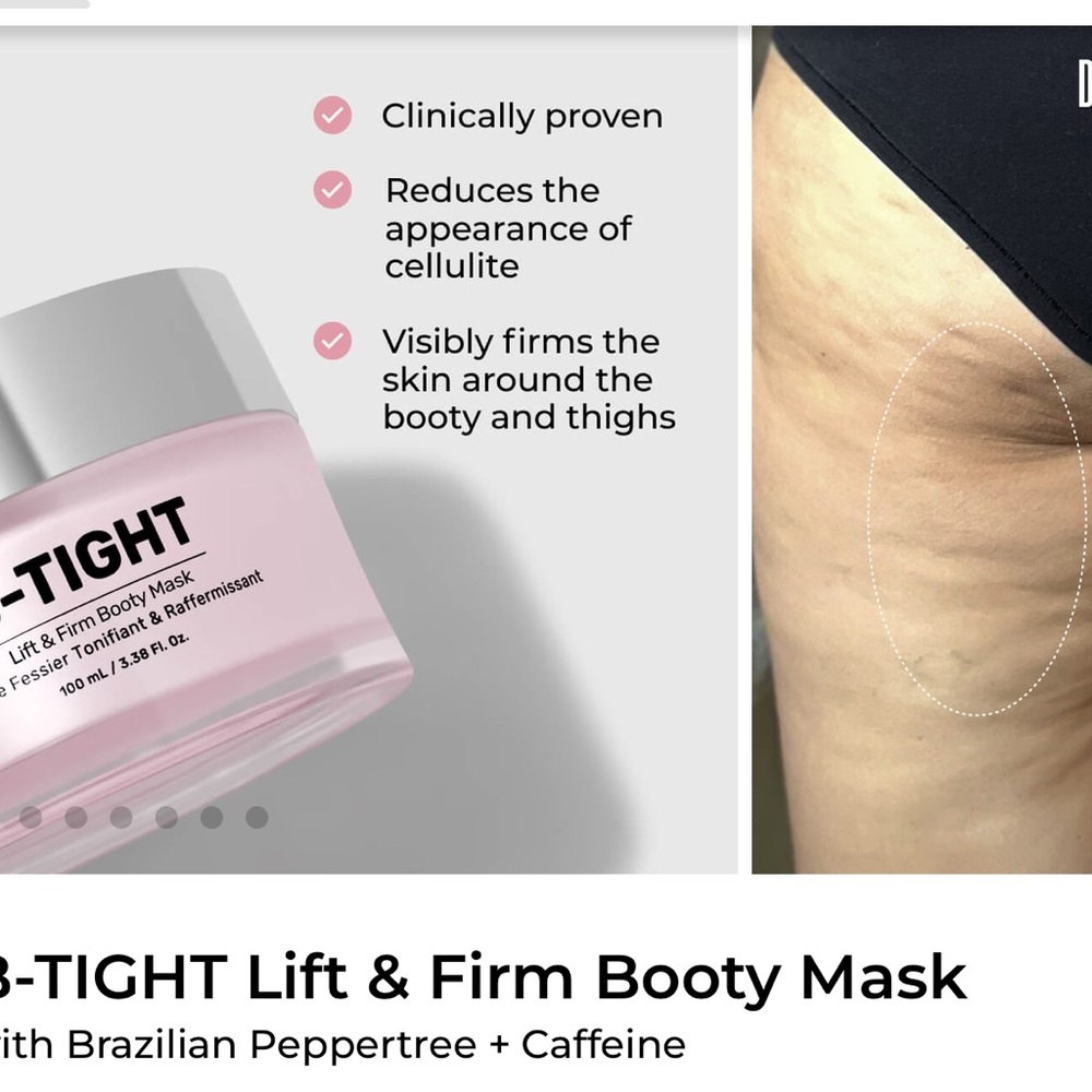 Maelys B-Tight Lift & Firm Booty Mask - Pink